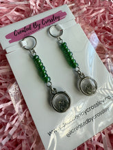 Load image into Gallery viewer, Green Gem Hearing Aid Charms
