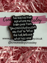 Load image into Gallery viewer, Funny quote Pin Badge
