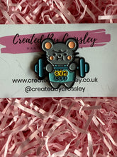 Load image into Gallery viewer, Gym Rat Pin Badge
