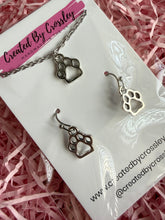 Load image into Gallery viewer, Paw Print Jewellery Set
