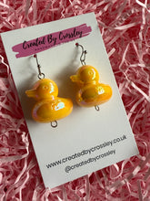 Load image into Gallery viewer, Duck Charm Earrings
