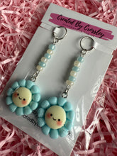 Load image into Gallery viewer, Blue Flower Hearing Aid Charms
