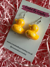 Load image into Gallery viewer, Duck Charm Earrings
