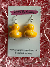 Load image into Gallery viewer, Duck Charm Earrings
