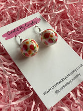 Load image into Gallery viewer, Strawberry Ball Charm Earrings
