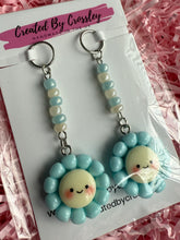 Load image into Gallery viewer, Blue Flower Hearing Aid Charms
