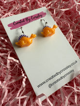 Load image into Gallery viewer, Mini Dino Charm Earrings
