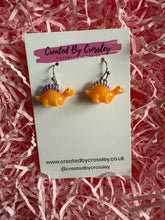 Load image into Gallery viewer, Mini Dino Charm Earrings
