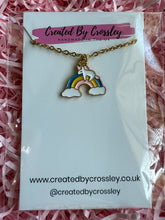 Load image into Gallery viewer, Unicorn Rainbow Charm Necklace
