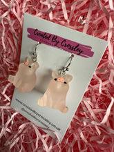 Load image into Gallery viewer, Pig Charm Earrings
