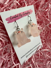 Load image into Gallery viewer, Pig Charm Earrings

