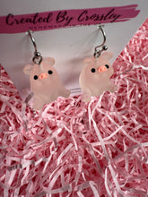 Load image into Gallery viewer, Pig Charm Earrings
