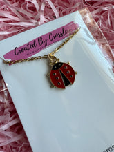 Load image into Gallery viewer, Ladybird Charm Necklace
