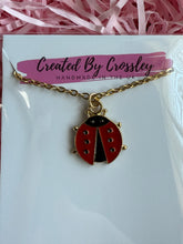 Load image into Gallery viewer, Ladybird Charm Necklace

