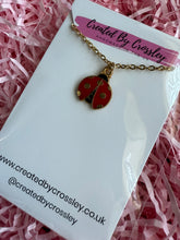 Load image into Gallery viewer, Ladybird Charm Necklace
