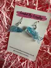 Load image into Gallery viewer, Whale Shark Charm Earrings
