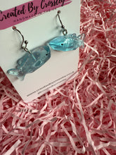 Load image into Gallery viewer, Whale Shark Charm Earrings
