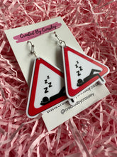 Load image into Gallery viewer, Sleepy Sign Charm Earrings
