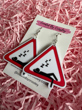 Load image into Gallery viewer, Sleepy Sign Charm Earrings
