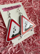 Load image into Gallery viewer, Sleepy Sign Charm Earrings
