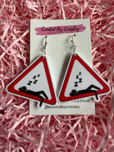 Load image into Gallery viewer, Sleepy Sign Charm Earrings
