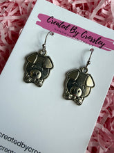 Load image into Gallery viewer, Bowtie Pig Charm Earrings
