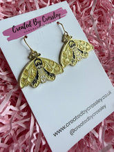 Load image into Gallery viewer, Moth Charm Earrings
