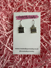 Load image into Gallery viewer, Thread Bobbin Charm Earrings
