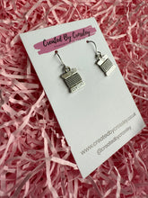 Load image into Gallery viewer, Thread Bobbin Charm Earrings
