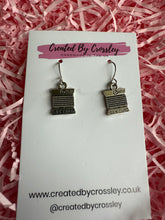 Load image into Gallery viewer, Thread Bobbin Charm Earrings

