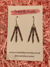 Load image into Gallery viewer, Beaded Tassel Earrings
