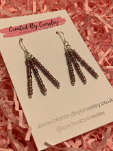 Load image into Gallery viewer, Beaded Tassel Earrings
