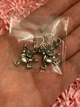 Load image into Gallery viewer, Snowman Clip On Earrings
