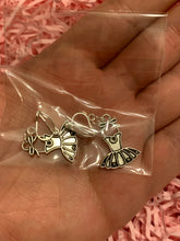 Load image into Gallery viewer, Ballet Dress Clip On Earrings

