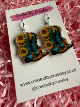 Load image into Gallery viewer, Cowboy Boots Charm Earrings
