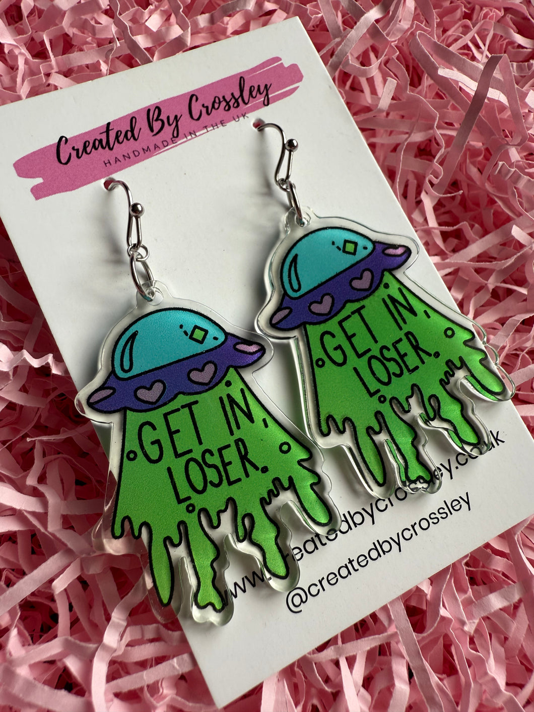 Alien Charm Earrings