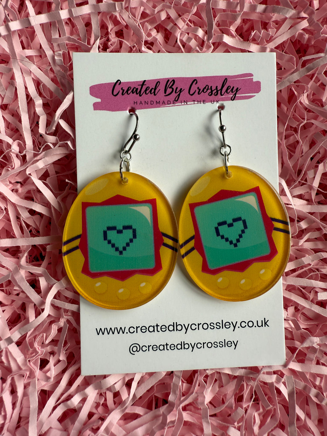 Game Console Charm Earrings
