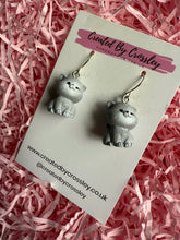 Load image into Gallery viewer, Chunky Cat Charm Earrings
