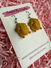 Load image into Gallery viewer, Fried Chicken Charm Earrings
