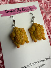 Load image into Gallery viewer, Fried Chicken Charm Earrings
