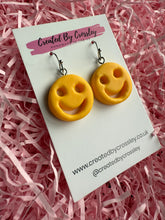 Load image into Gallery viewer, Happy Face Charm Earrings
