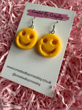Load image into Gallery viewer, Happy Face Charm Earrings
