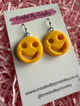 Load image into Gallery viewer, Happy Face Charm Earrings
