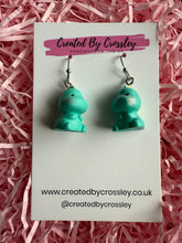 Load image into Gallery viewer, Dino Charm Earrings
