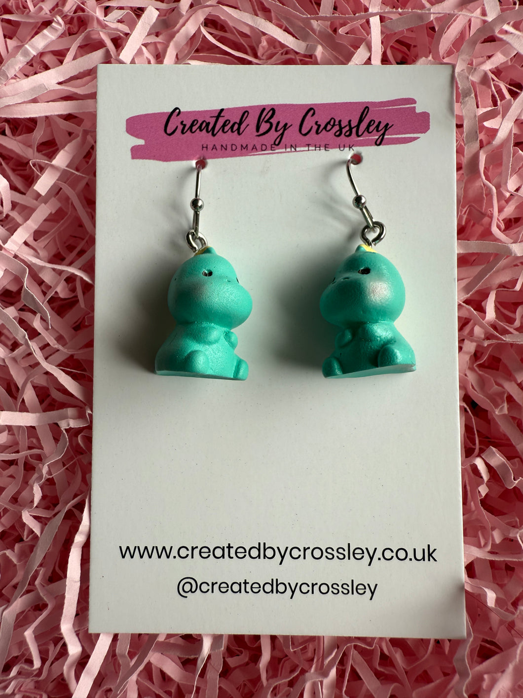 Dino Charm Earrings