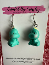 Load image into Gallery viewer, Dino Charm Earrings
