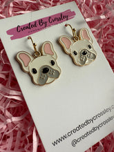 Load image into Gallery viewer, Frenchie Charm Earrings
