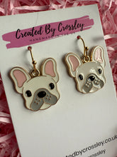 Load image into Gallery viewer, Frenchie Charm Earrings
