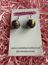 Load image into Gallery viewer, Disco Ball Charm Earrings
