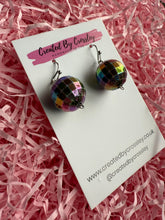 Load image into Gallery viewer, Disco Ball Charm Earrings
